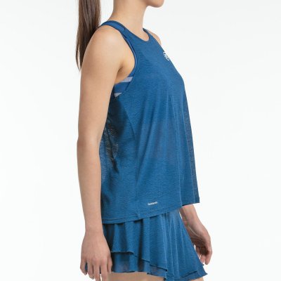 tienda de padel Madrid, tienda de padel online, tienda de padel españa, tienda de padel en linea, CAMISETA BULLPADEL DALENA AZUL