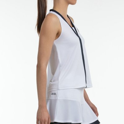 tienda de padel Madrid, tienda de padel online, tienda de padel españa, tienda de padel en linea, CAMISETA BULLPADEL TALITA BLAN