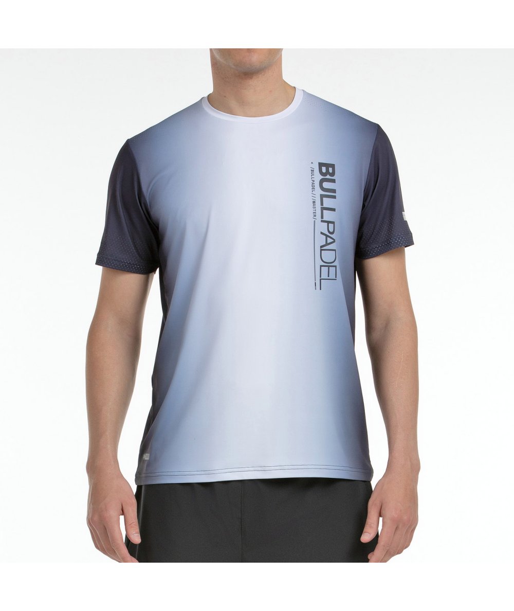 tienda de padel Madrid, tienda de padel online, tienda de padel españa, tienda de padel en linea, CAMISETA BULLPADEL MUROS GRIS 