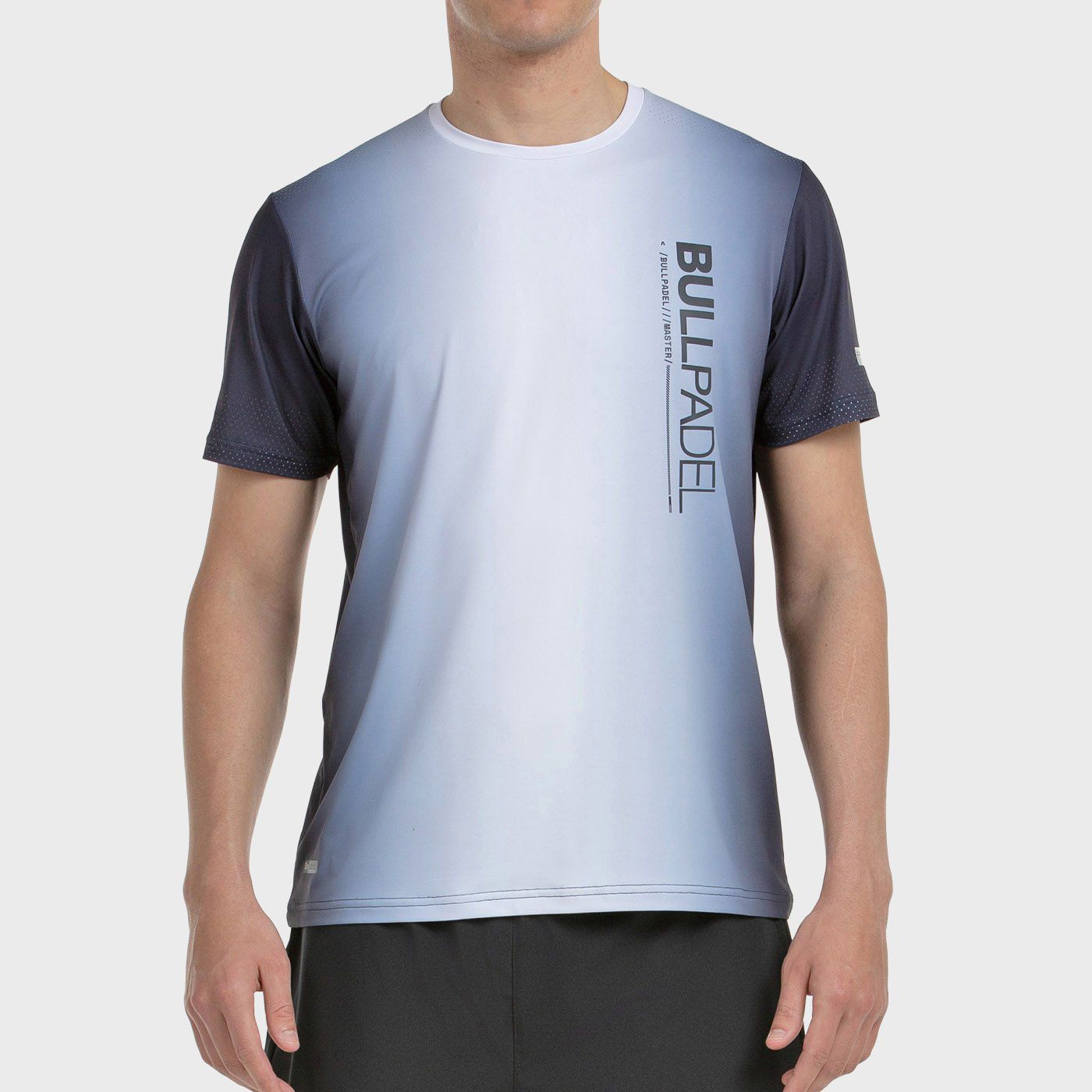 T-SHIRT BULLPADEL MUROS GRIGIO PERLA