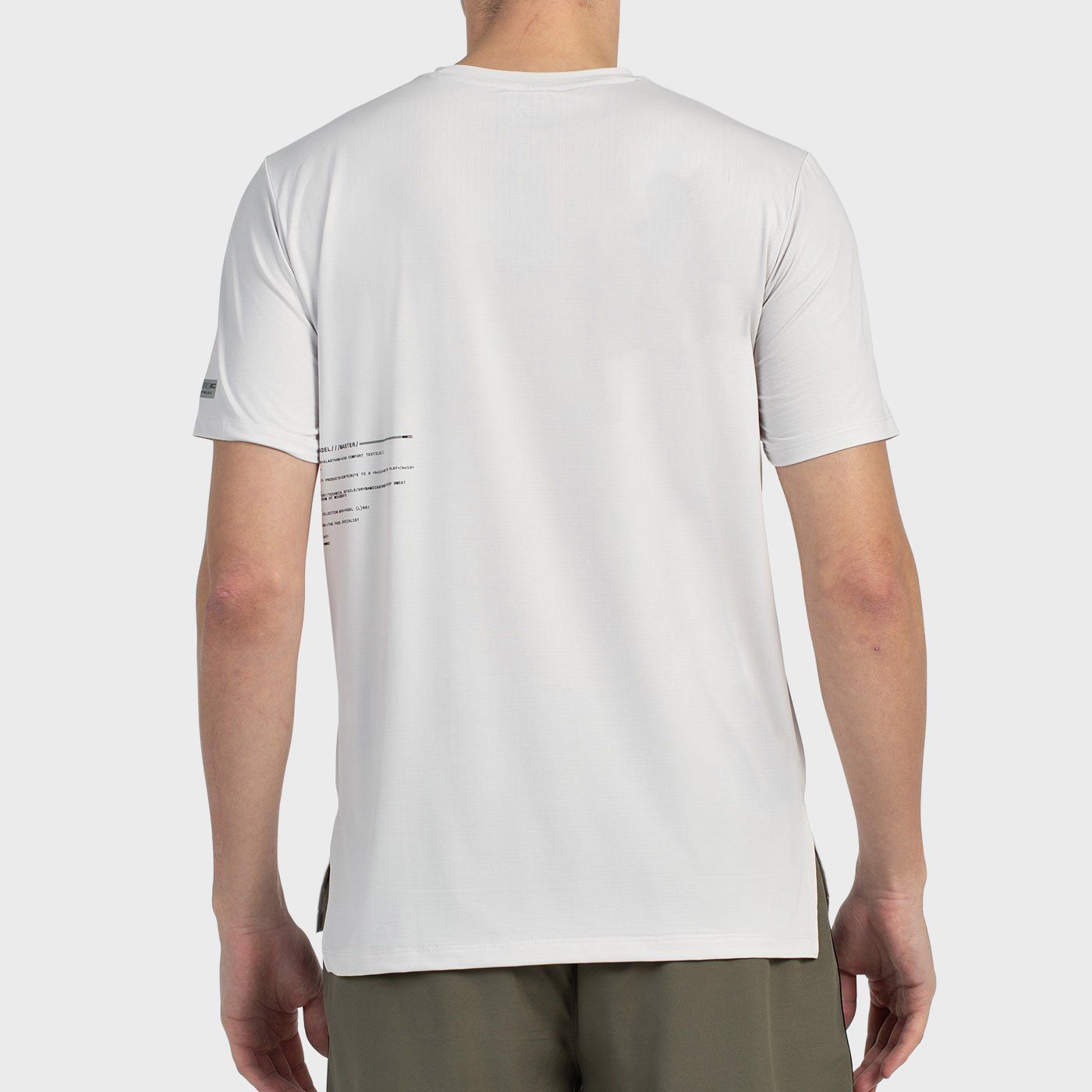 tienda de padel Madrid, tienda de padel online, tienda de padel españa, tienda de padel en linea, CAMISETA BULLPADEL MONDA GRIS 