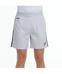 tienda de padel Madrid, tienda de padel online, tienda de padel españa, tienda de padel en linea, SHORT BULLPADEL MACEDA GRIS PE