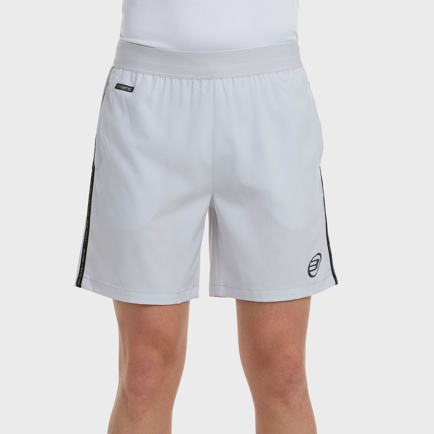 SHORTS BULLPADEL MACEDA GREY PEARL