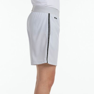 tienda de padel Madrid, tienda de padel online, tienda de padel españa, tienda de padel en linea, SHORT BULLPADEL MACEDA GRIS PE