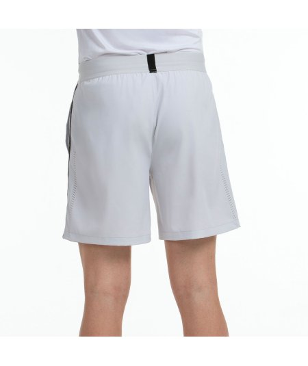 tienda de padel Madrid, tienda de padel online, tienda de padel españa, tienda de padel en linea, SHORT BULLPADEL MACEDA GRIS PE