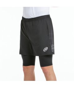 tienda de padel Madrid, tienda de padel online, tienda de padel españa, tienda de padel en linea, SHORT BULLPADEL META NEGRO