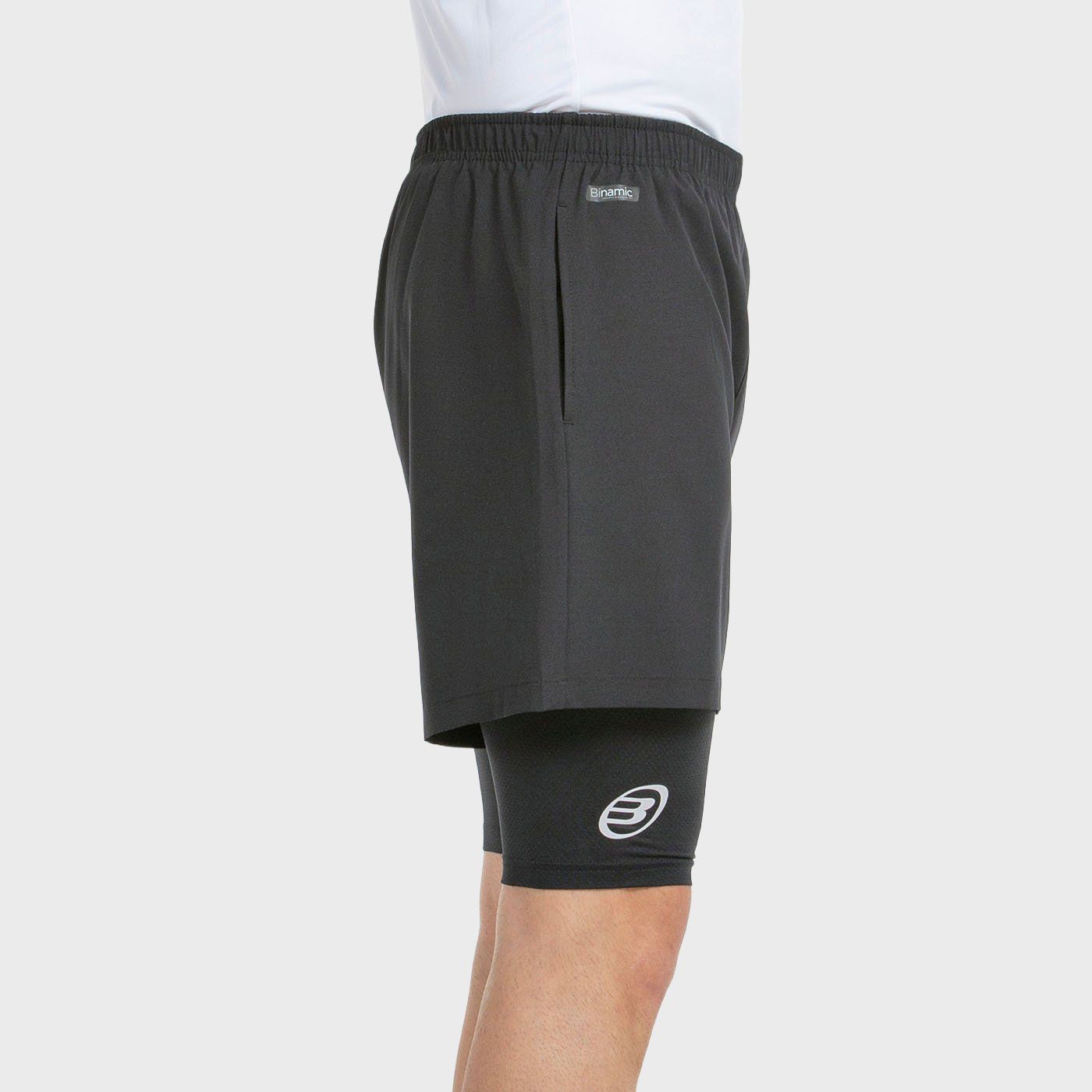 SHORTS BULLPADEL META NOIRE