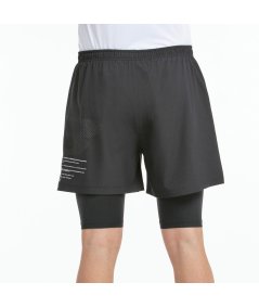 tienda de padel Madrid, tienda de padel online, tienda de padel españa, tienda de padel en linea, SHORT BULLPADEL META NEGRO