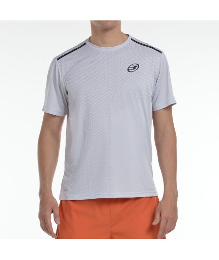 tienda de padel Madrid, tienda de padel online, tienda de padel españa, tienda de padel en linea, CAMISETA BULLPADEL MESIA GRIS 