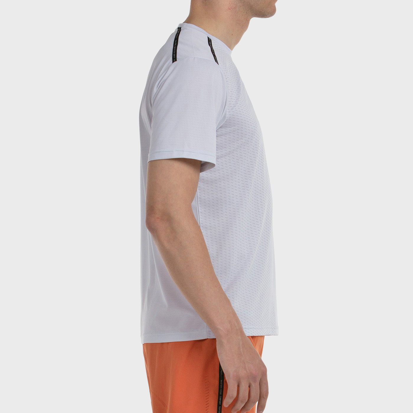 tienda de padel Madrid, tienda de padel online, tienda de padel españa, tienda de padel en linea, CAMISETA BULLPADEL MESIA GRIS 