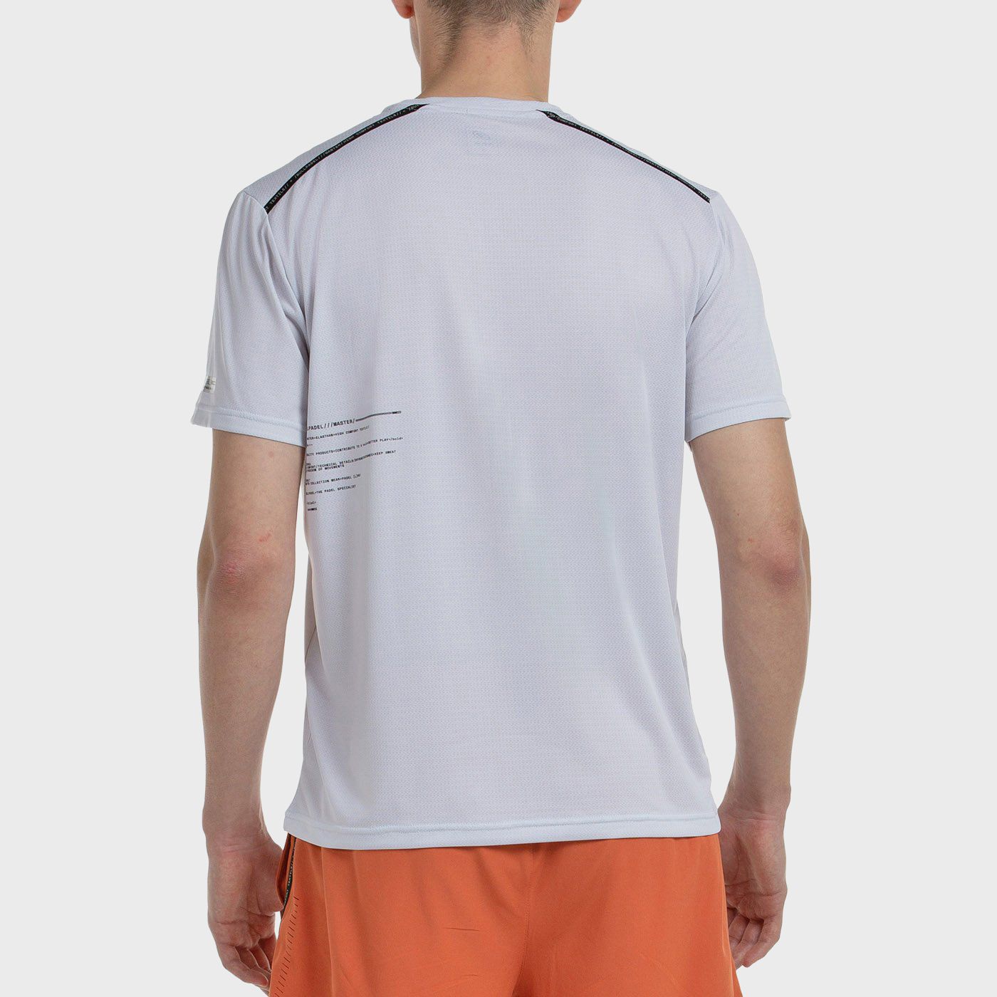 tienda de padel Madrid, tienda de padel online, tienda de padel españa, tienda de padel en linea, CAMISETA BULLPADEL MESIA GRIS 