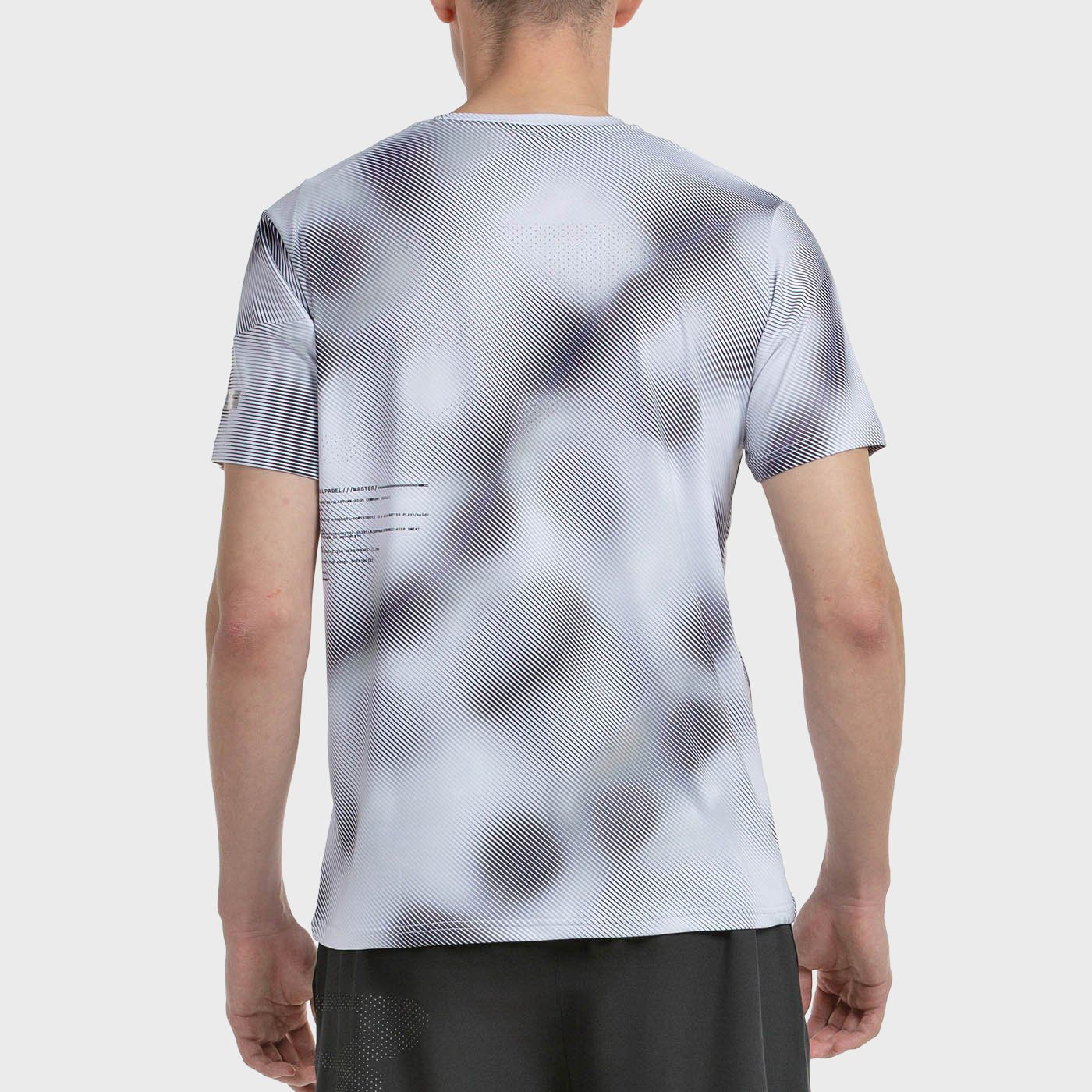 tienda de padel Madrid, tienda de padel online, tienda de padel españa, tienda de padel en linea, CAMISETA BULLPADEL MANAUS GRIS