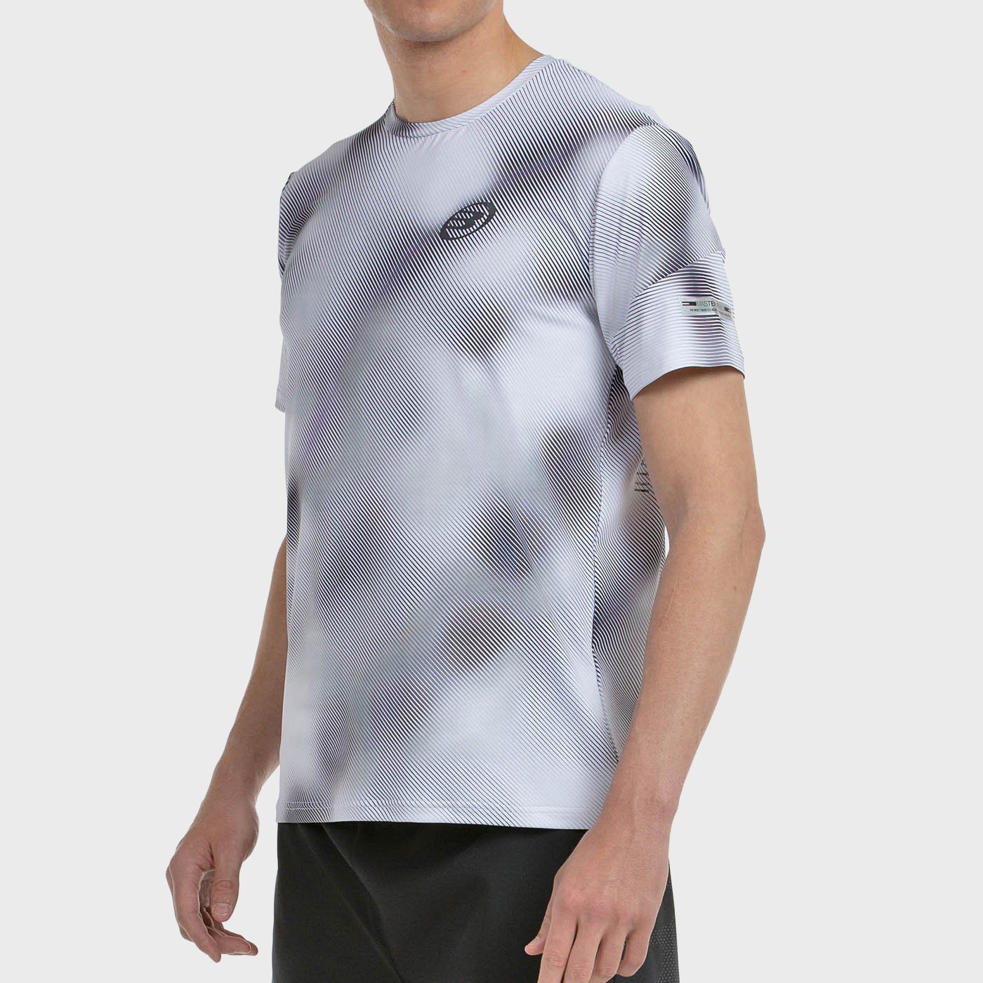 T-SHIRT BULLPADEL MANAUS GRIGIO PERLA
