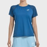 tienda de padel Madrid, tienda de padel online, tienda de padel españa, tienda de padel en linea, CAMISETA BULLPADEL DEDALE AZUL