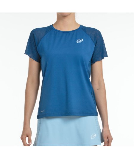 tienda de padel Madrid, tienda de padel online, tienda de padel españa, tienda de padel en linea, CAMISETA BULLPADEL DEDALE AZUL