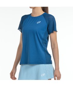 tienda de padel Madrid, tienda de padel online, tienda de padel españa, tienda de padel en linea, CAMISETA BULLPADEL DEDALE AZUL