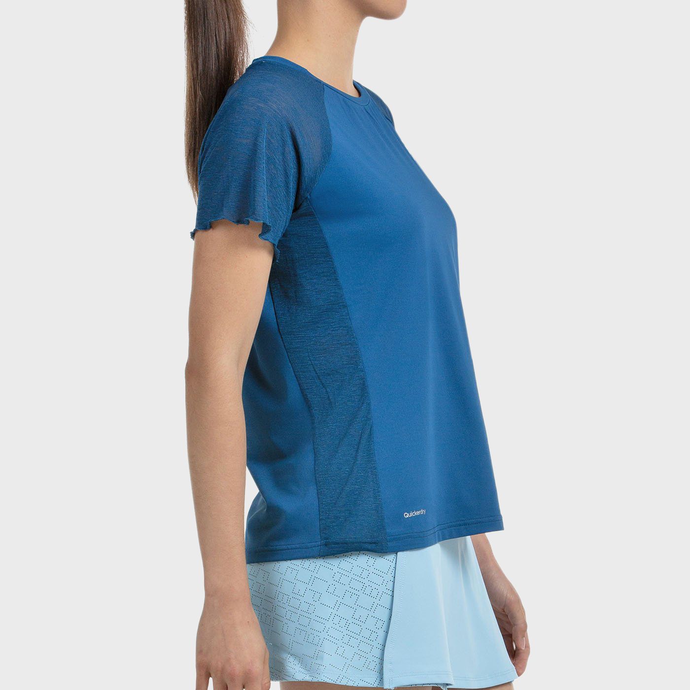 T-SHIRT BULLPADEL DEDALE BLU INCHIOSTRO