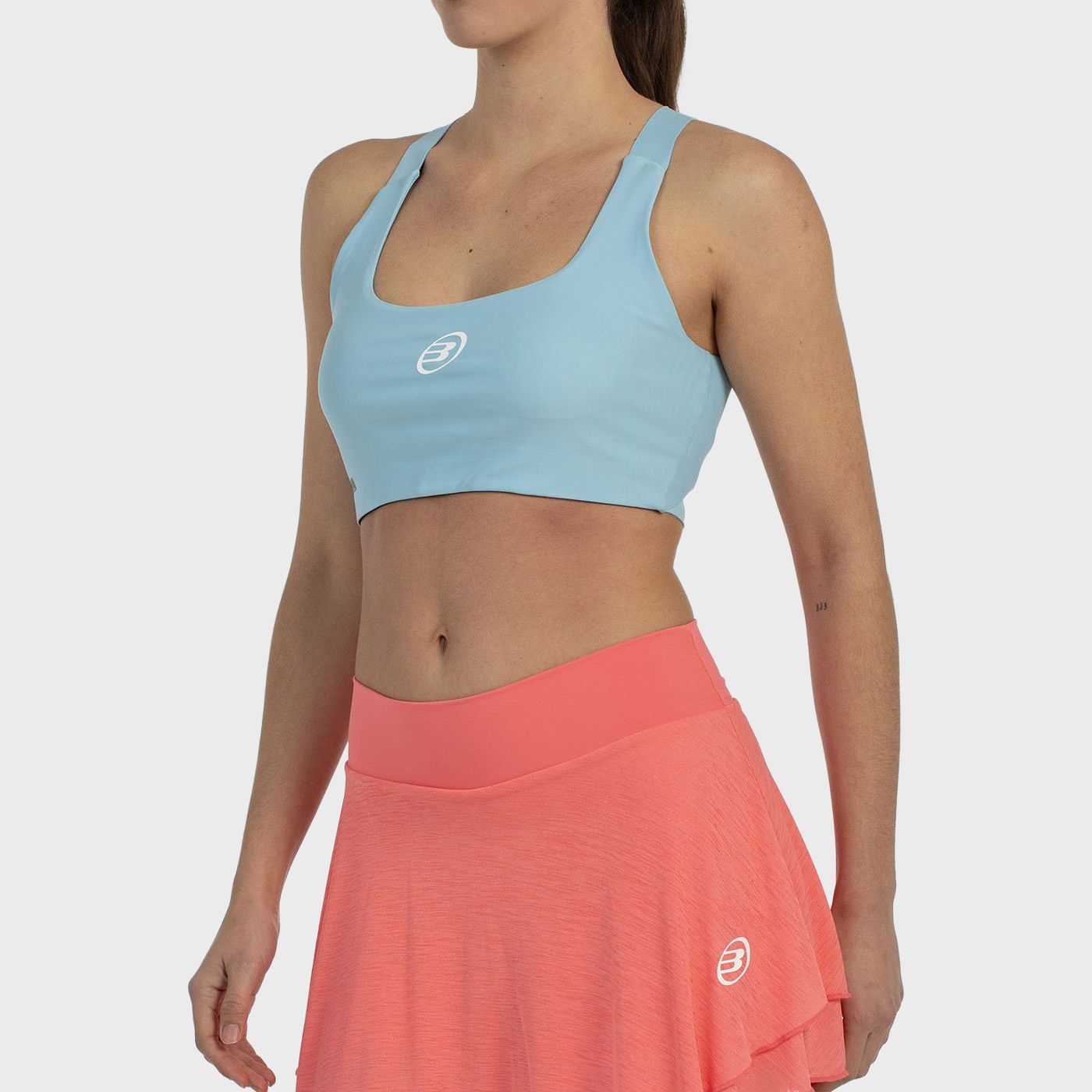 TOP BULLPADEL ELEVE 25V BLEU CLAIR