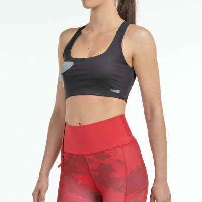 tienda de padel Madrid, tienda de padel online, tienda de padel españa, tienda de padel en linea, TOP BULLPADEL ELEVE 25V NEGRO