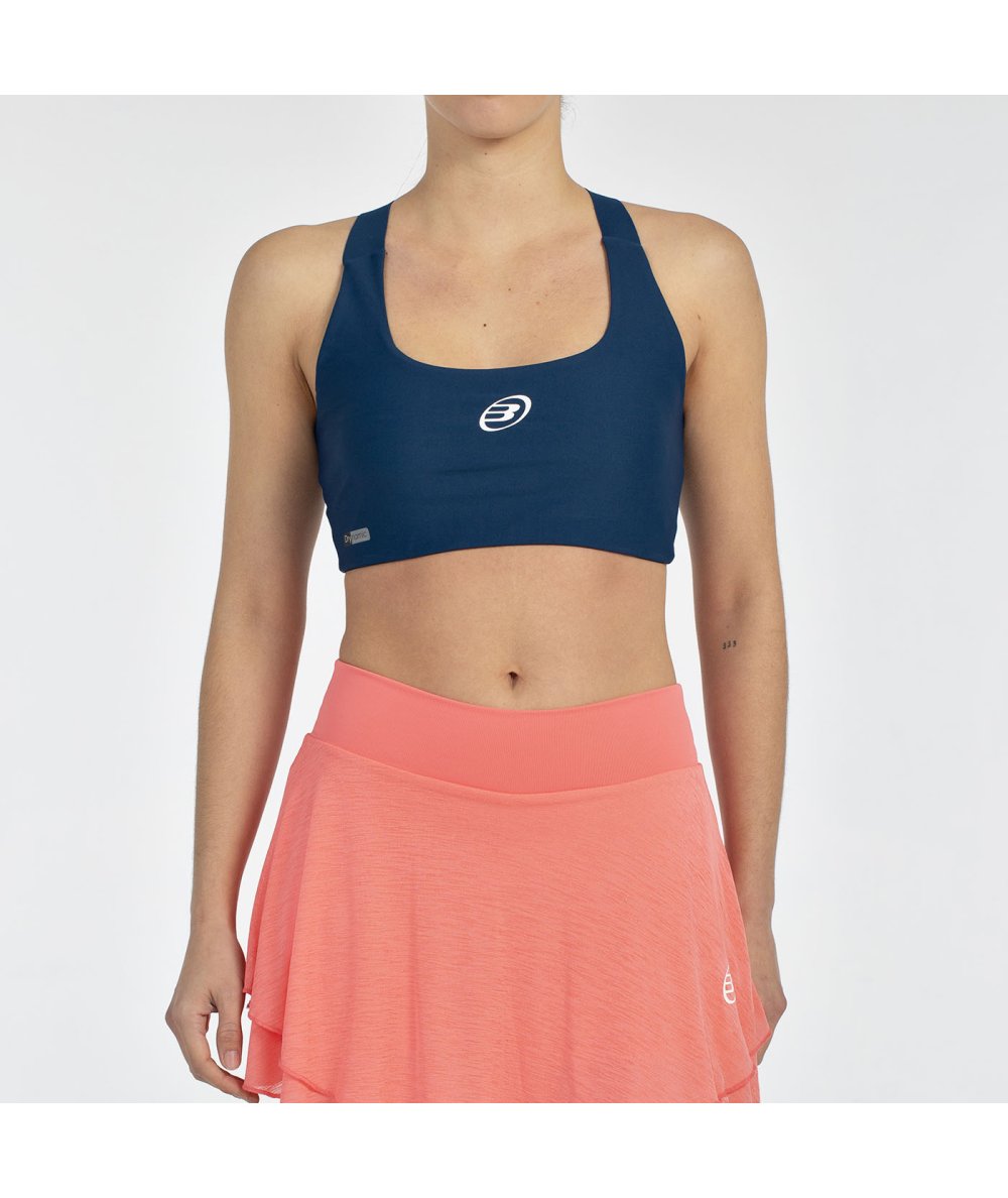 tienda de padel Madrid, tienda de padel online, tienda de padel españa, tienda de padel en linea, TOP BULLPADEL ELEVE 25V AZUL T