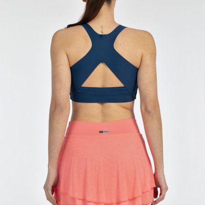 tienda de padel Madrid, tienda de padel online, tienda de padel españa, tienda de padel en linea, TOP BULLPADEL ELEVE 25V AZUL T