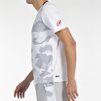 tienda de padel Madrid, tienda de padel online, tienda de padel españa, tienda de padel en linea, CAMISETA BULLPADEL ESGOS BLANC