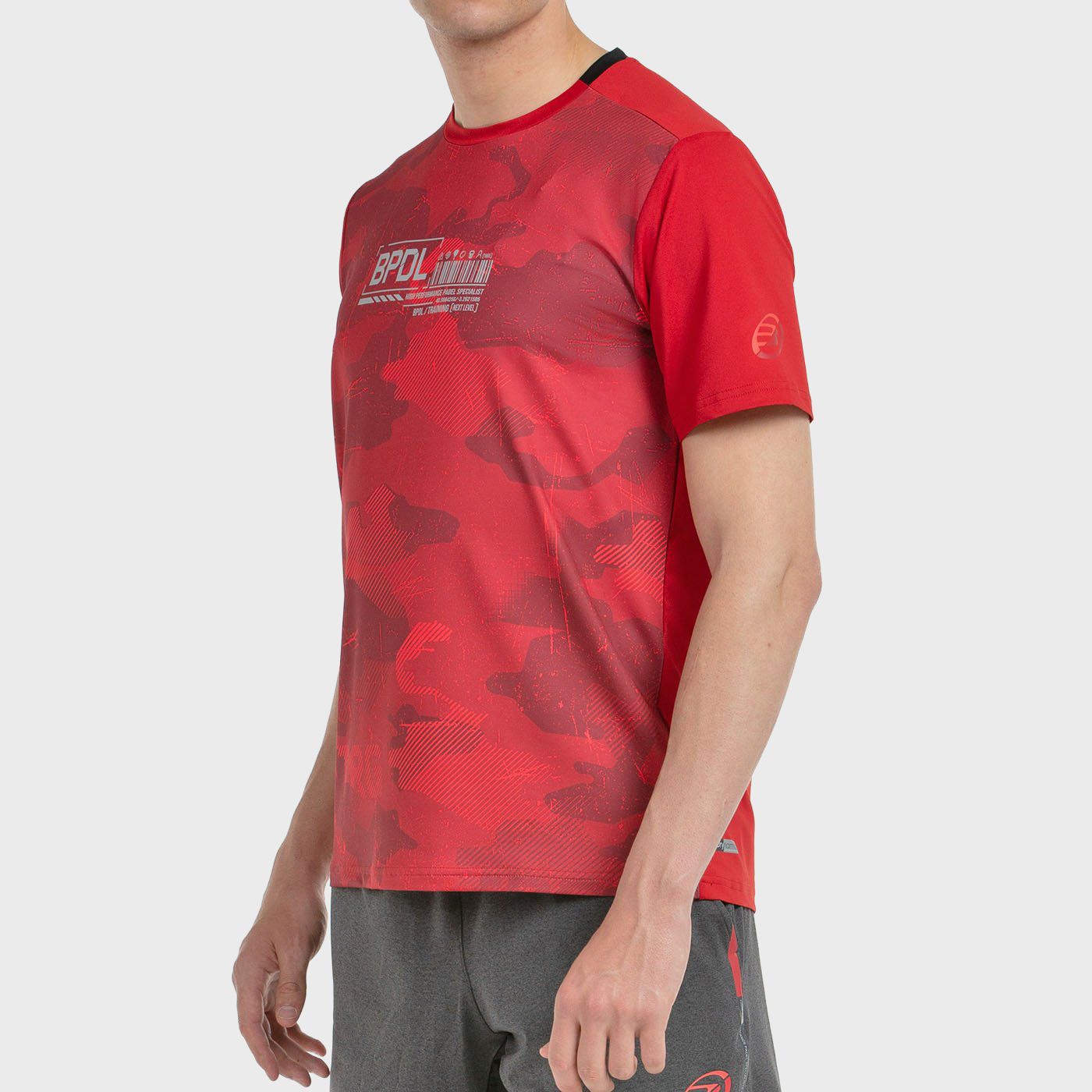 T-SHIRT BULLPADEL ESGOS CILIEGIA