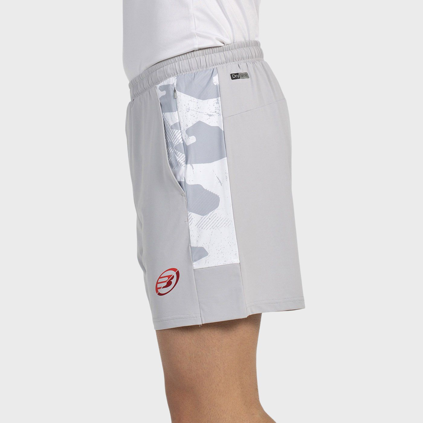 SHORTS BULLPADEL ENTRIMO GRIS CLAIRE