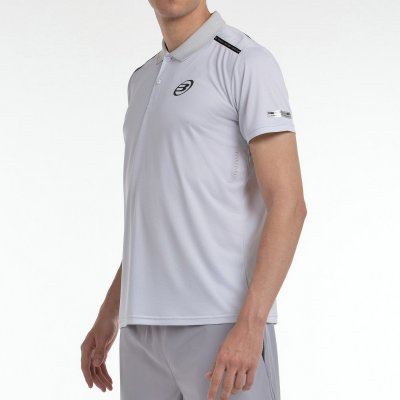 tienda de padel Madrid, tienda de padel online, tienda de padel españa, tienda de padel en linea, POLO BULLPADEL MIRAC GRIS PERL
