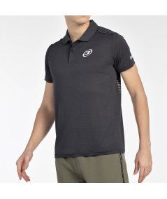 tienda de padel Madrid, tienda de padel online, tienda de padel españa, tienda de padel en linea, POLO BULLPADEL MIRAC NEGRO