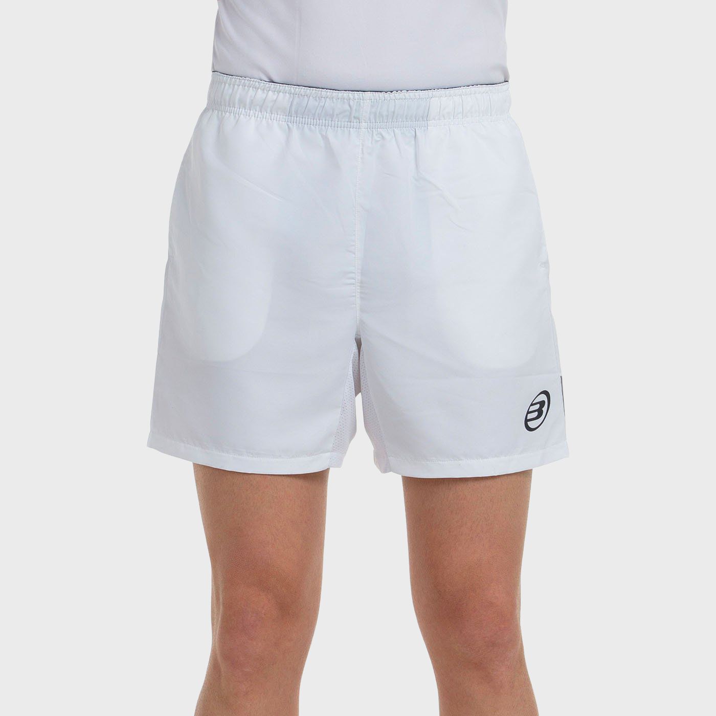 tienda de padel Madrid, tienda de padel online, tienda de padel españa, tienda de padel en linea, SHORT BULLPADEL BAGRE BLANCO