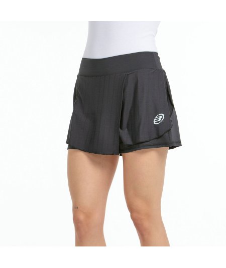 tienda de padel Madrid, tienda de padel online, tienda de padel españa, tienda de padel en linea, FALDA BULLPADEL ADRAR NEGRO TE