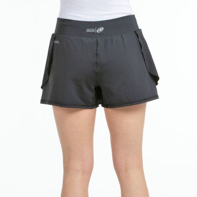 tienda de padel Madrid, tienda de padel online, tienda de padel españa, tienda de padel en linea, FALDA BULLPADEL ADRAR NEGRO TE