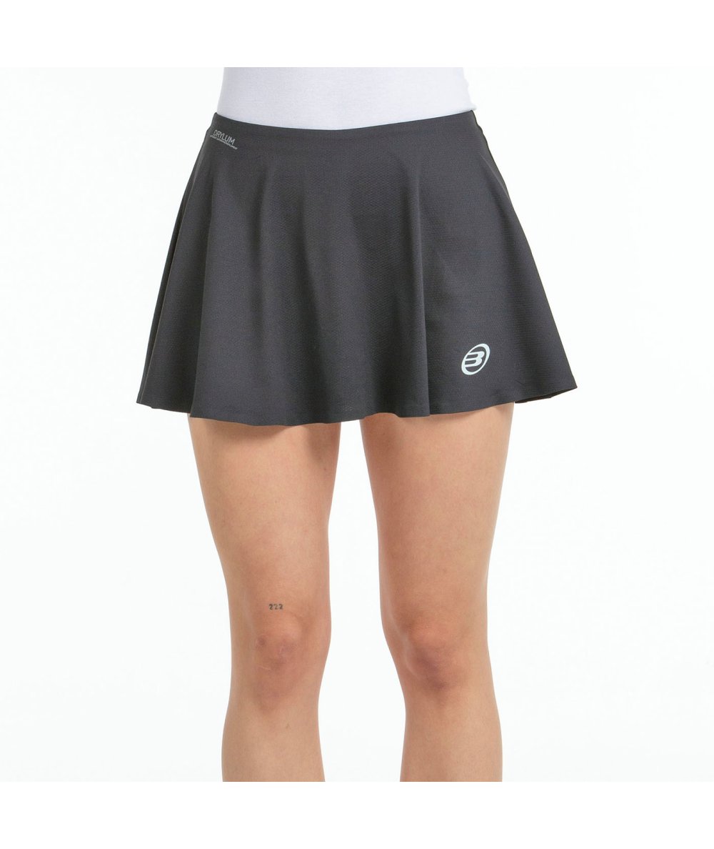 tienda de padel Madrid, tienda de padel online, tienda de padel españa, tienda de padel en linea, FALDA BULLPADEL ADEME NEGRO