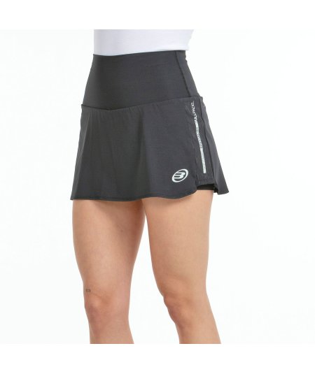 tienda de padel Madrid, tienda de padel online, tienda de padel españa, tienda de padel en linea, FALDA BULLPADEL ADUJA NEGRO