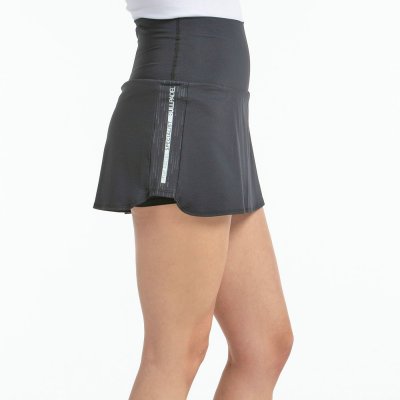 tienda de padel Madrid, tienda de padel online, tienda de padel españa, tienda de padel en linea, FALDA BULLPADEL ADUJA NEGRO