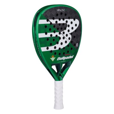 tienda de padel Madrid, tienda de padel online, tienda de padel españa, tienda de padel en linea, PALA BULLPADEL HACK 04 BETIS