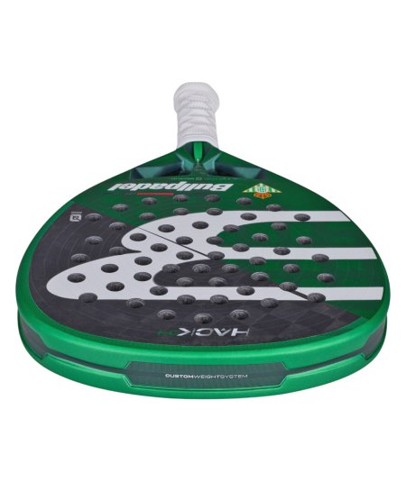 tienda de padel Madrid, tienda de padel online, tienda de padel españa, tienda de padel en linea, PALA BULLPADEL HACK 04 BETIS