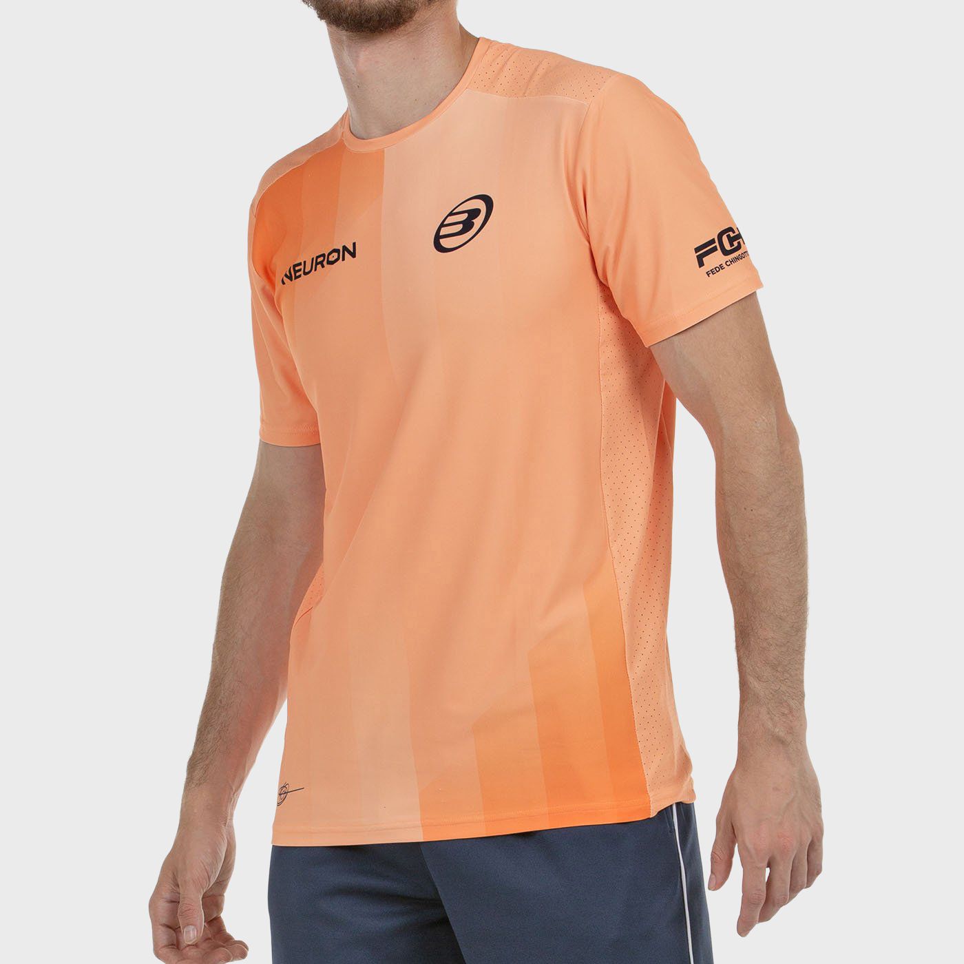 T-SHIRT BULLPADEL CHINGOTTO 25V PAPAYA