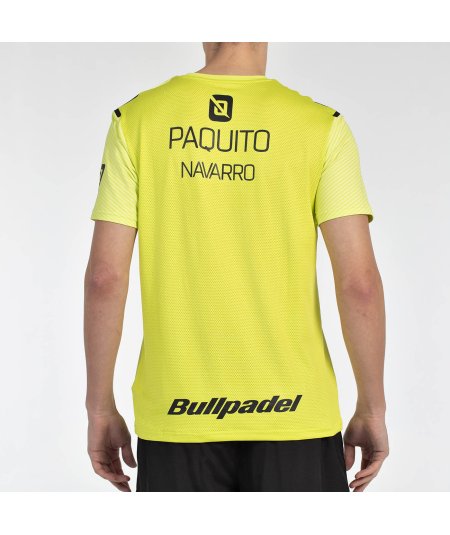 tienda de padel Madrid, tienda de padel online, tienda de padel españa, tienda de padel en linea, CAMISETA BULLPADEL PAQUITO 25V