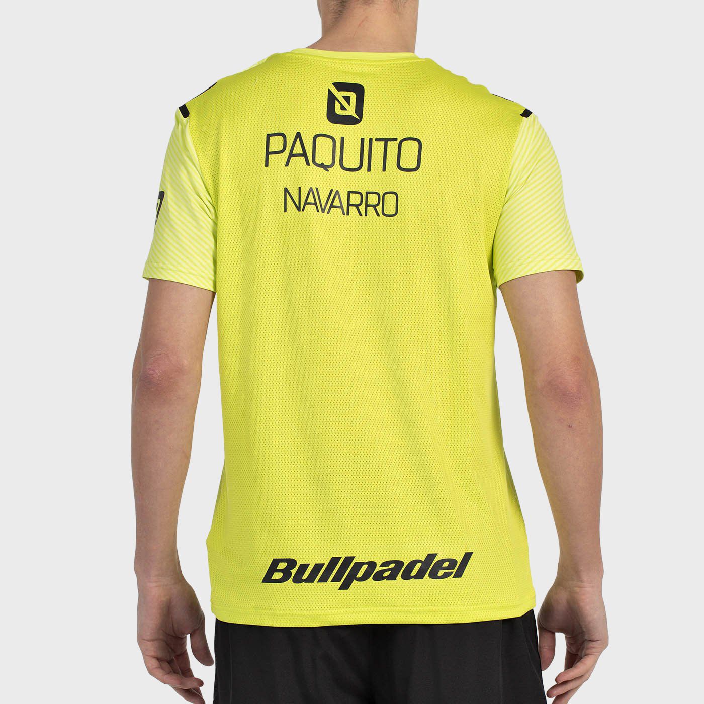 T-SHIRT BULLPADEL PAQUITO 25V LIME