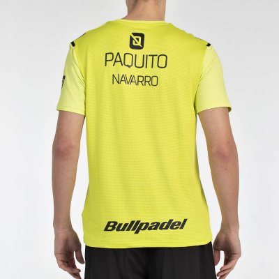 tienda de padel Madrid, tienda de padel online, tienda de padel españa, tienda de padel en linea, CAMISETA BULLPADEL PAQUITO 25V