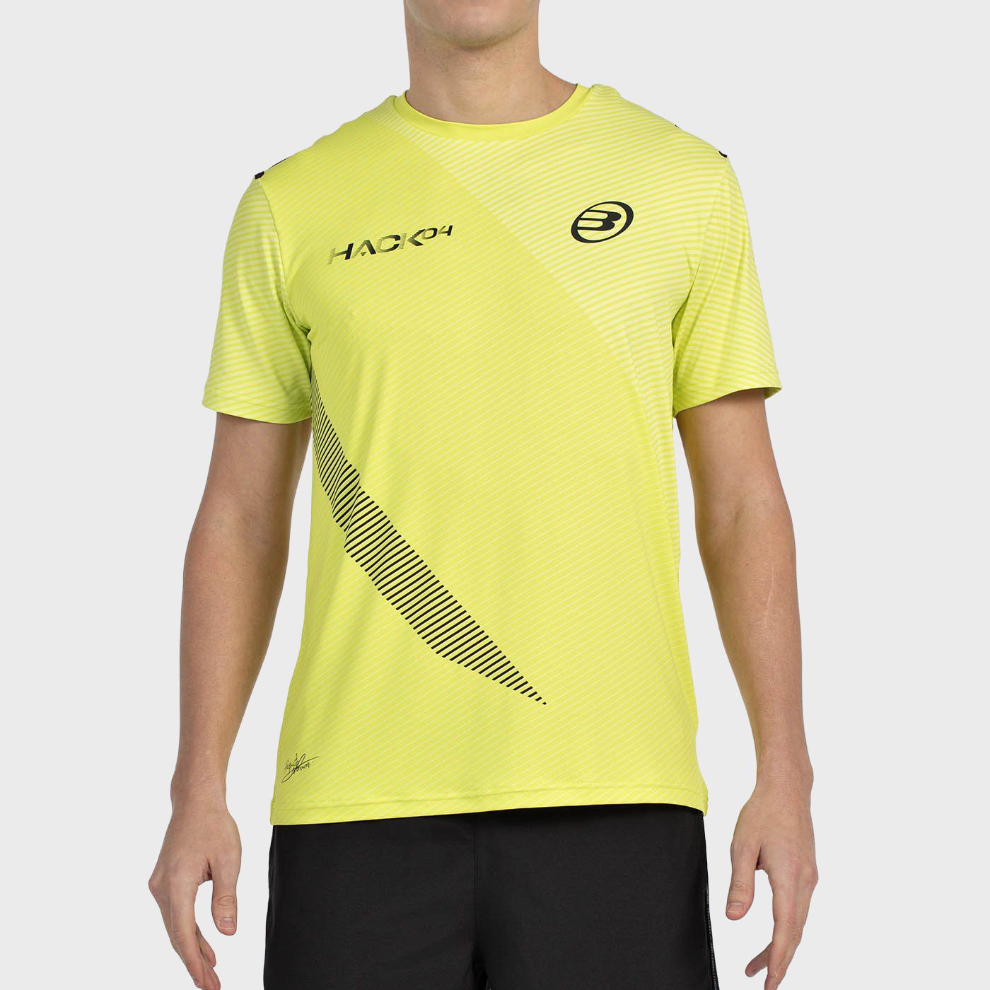T-SHIRT BULLPADEL PAQUITO 25V LIME