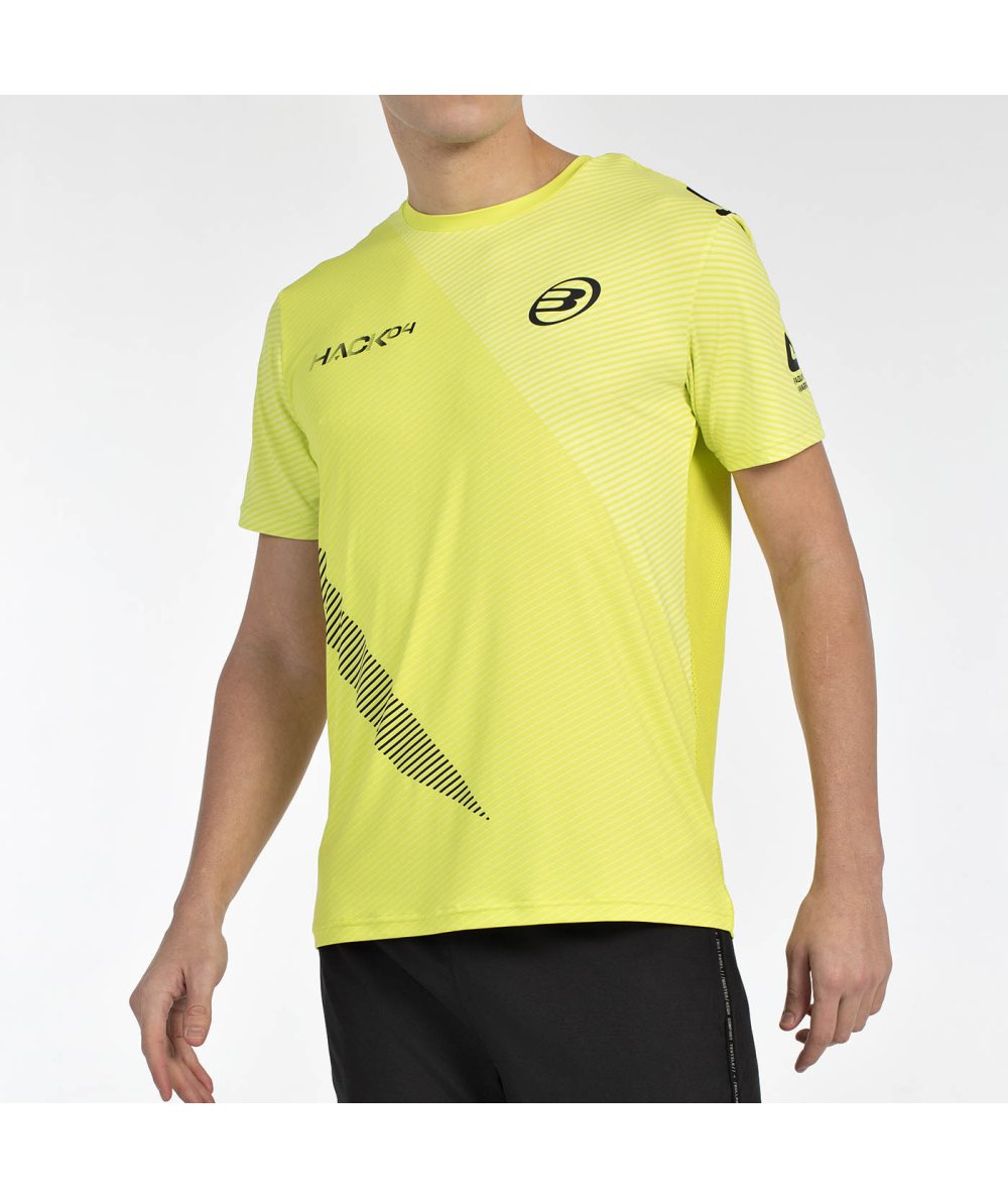 Men’s Short Sleeve T-Shirt Bullpadel Paquito 25I 012 White Padel