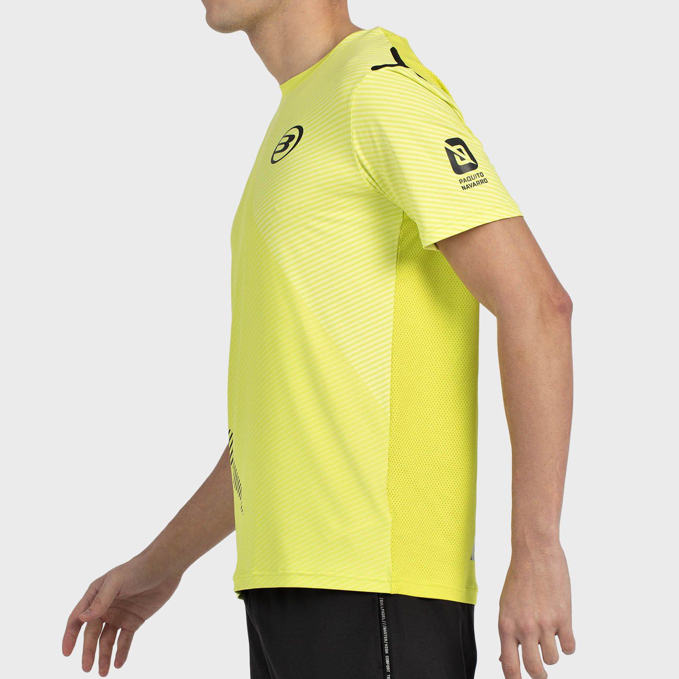 T-SHIRT BULLPADEL PAQUITO 25V CITRON VERT