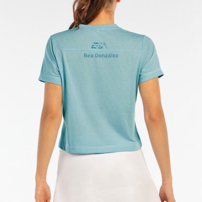 tienda de padel Madrid, tienda de padel online, tienda de padel españa, tienda de padel en linea, CAMISETA BULLPADEL BEA 25V AGU