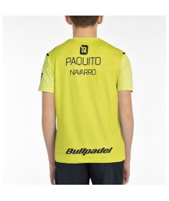 tienda de padel Madrid, tienda de padel online, tienda de padel españa, tienda de padel en linea, CAMISETA BULLPADEL PAQUITO JR 