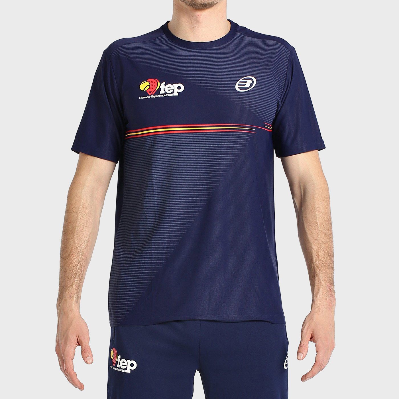 T-SHIRT BULLPADEL FANG BLEU MARINE
