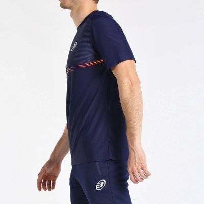 tienda de padel Madrid, tienda de padel online, tienda de padel españa, tienda de padel en linea, CAMISETA BULLPADEL FANG AZUL M