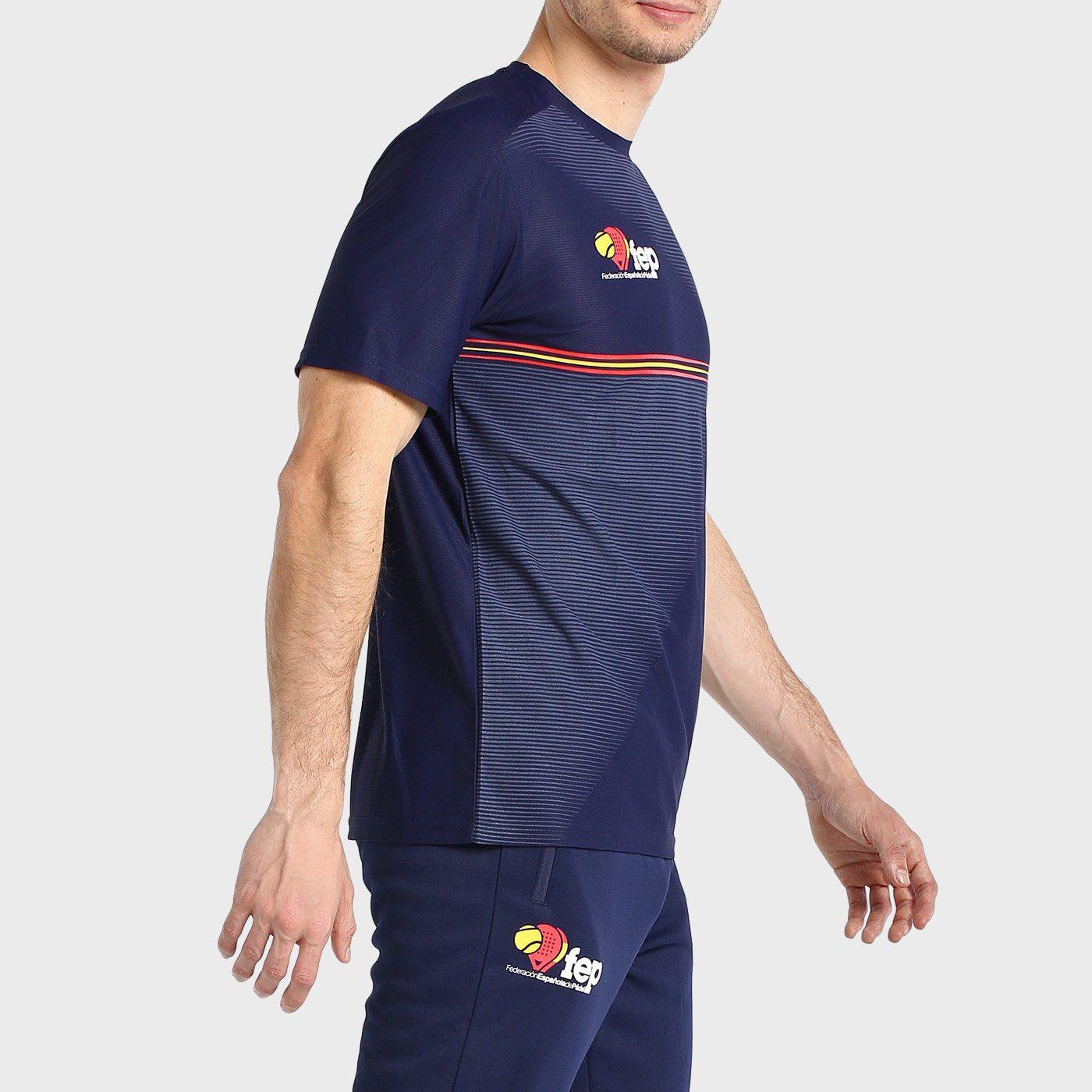 T-SHIRT BULLPADEL FANG BLU MARINO